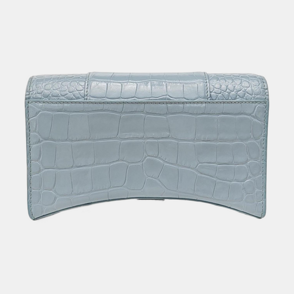 Hourglass Small Calfskin Blue
