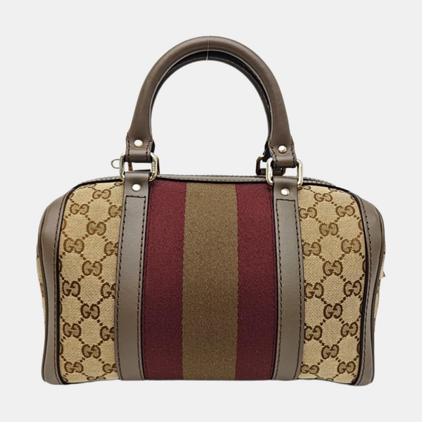 Boston Monogram Fabric Brown