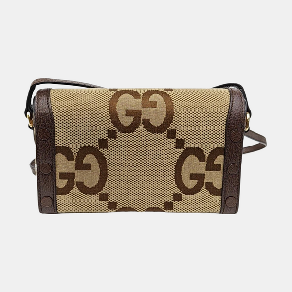 Horsebit 1955 Mini Monogram Canvas Beige