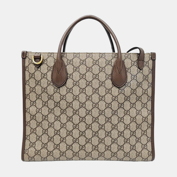 Disney X Gucci Monogram Coated Canvas Beige