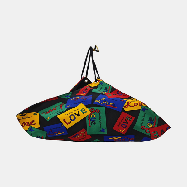 Nylon Top Handle Bag Multicolor