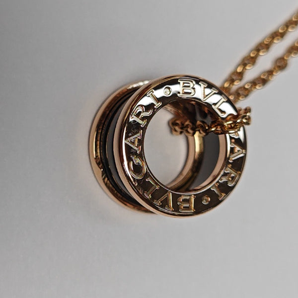 B.ZERO1 18k Rose Gold Necklace