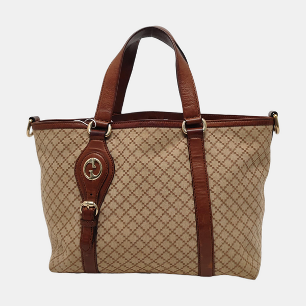 Canvas Tote Bag Brown