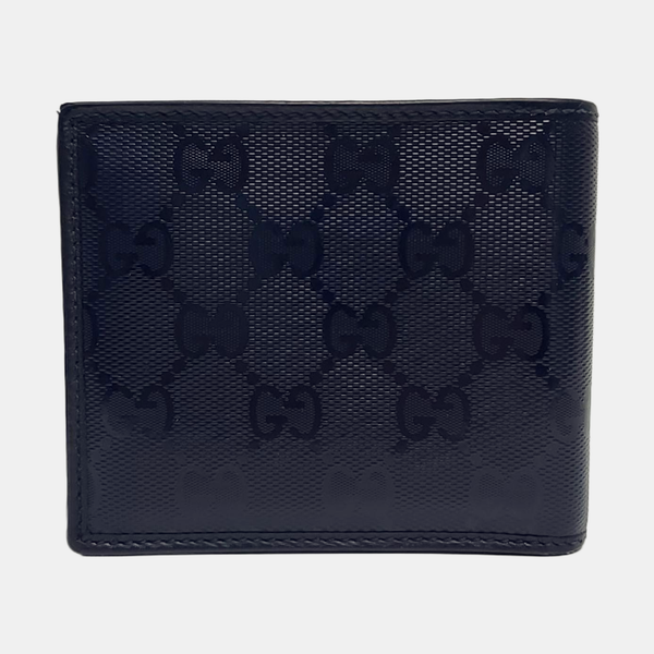 Monogram Coated Canvas Wallet Blue