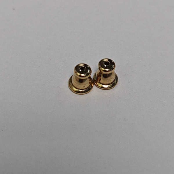 La Petite Tribale Metal Gold Earrings