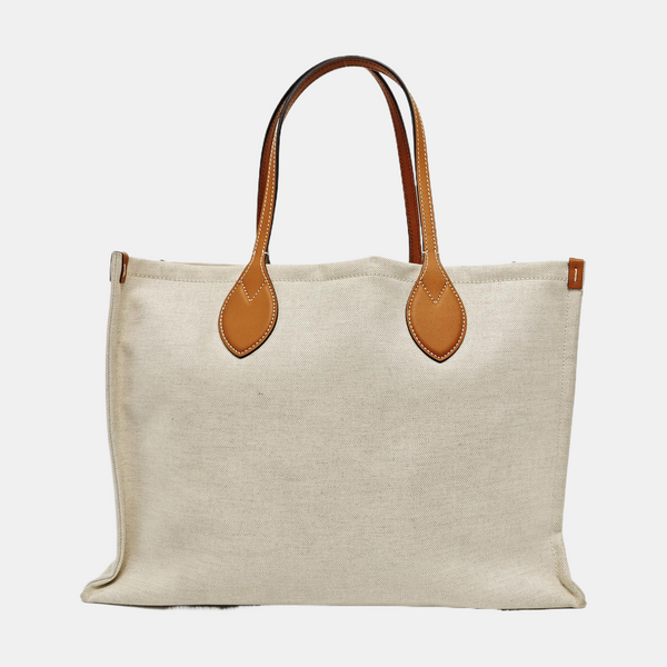 Canvas Tote Bag Beige