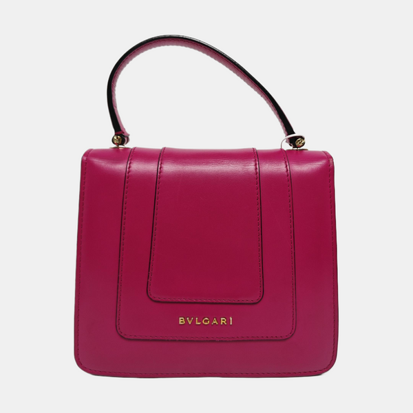 SERPENTI FOREVER Small Calfskin Red