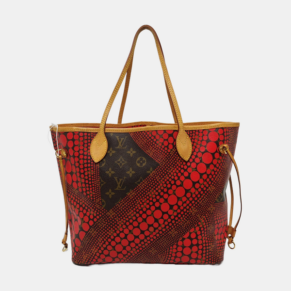 NEVERFULL MM Monogram Coated Canvas Brown