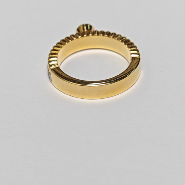 Quatre 18k Gold Ring EU 46