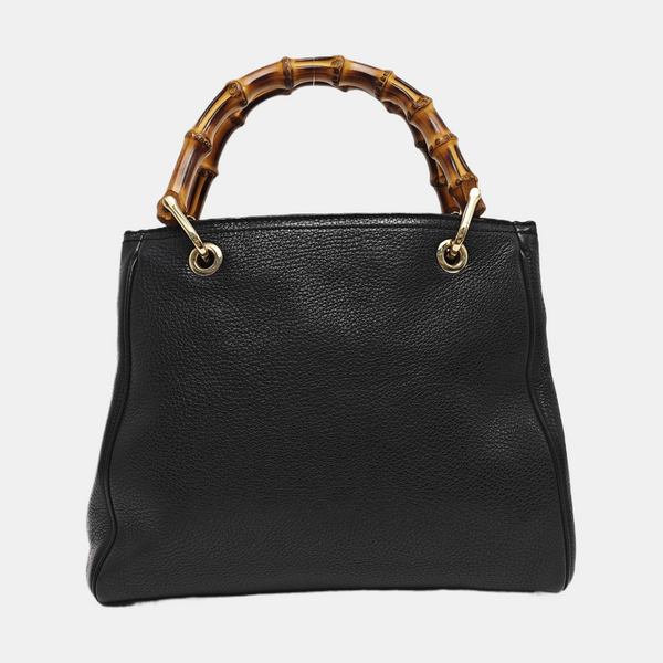Bamboo 1947 Medium Calfskin Black