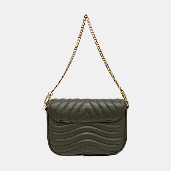 NEW WAVE Quilted Calfskin Green