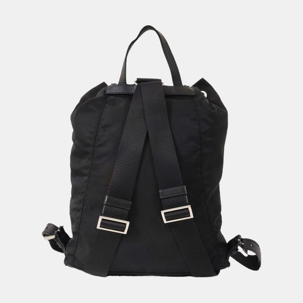 Nylon Backpack Black