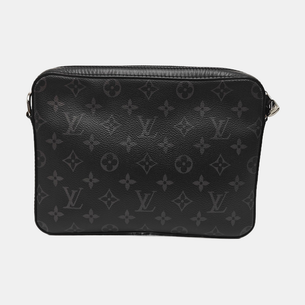 TRIO Monogram Coated Canvas Gray