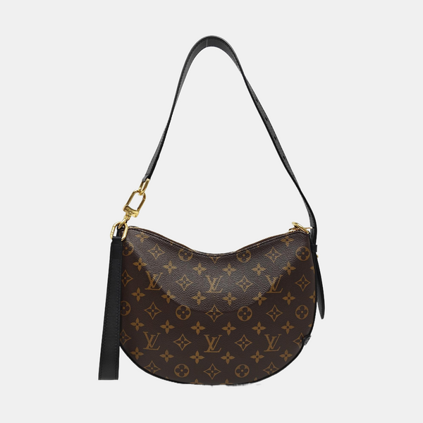 COOKIE BB Monogram Coated Canvas Brown