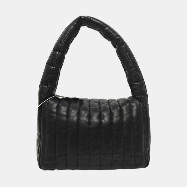 Monaco Small Quilted Calfskin Black