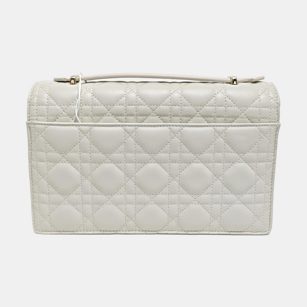 My Dior MISS DIOR Cannage Lambskin White