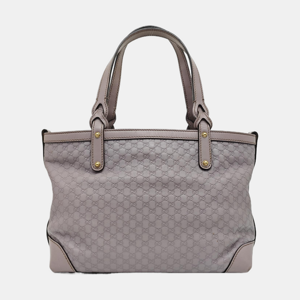 Calfskin Tote Bag Gray