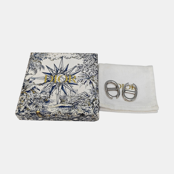 Metal Silver Stud Earrings
