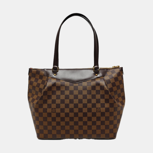 WESTMINSTER GM Damier Ebene Coated Canvas Brown