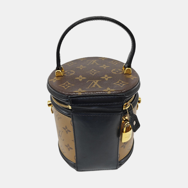 CANNES PM Monogram Coated Canvas Brown