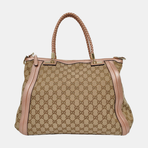 Bella Monogram Canvas Beige