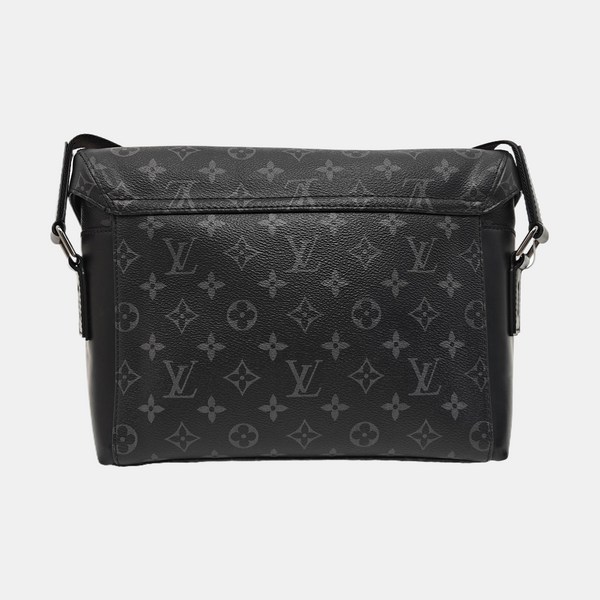 VOYAGER PM Monogram Coated Canvas Black