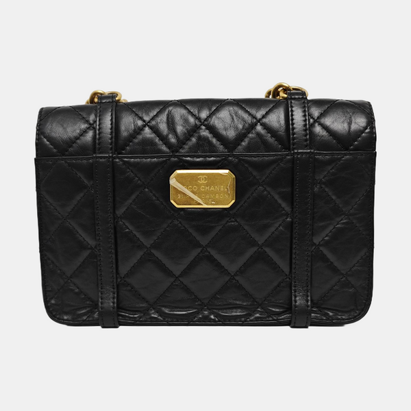 Quilted Calfskin Black