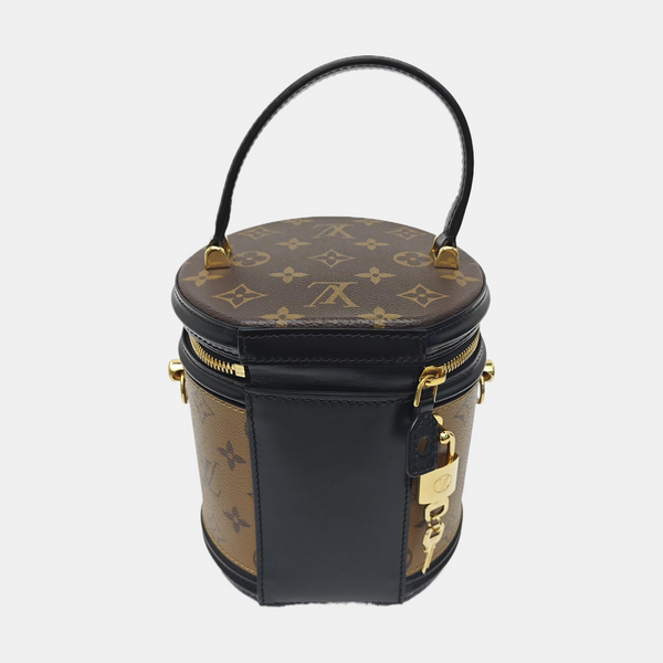 CANNES PM Monogram Coated Canvas Brown