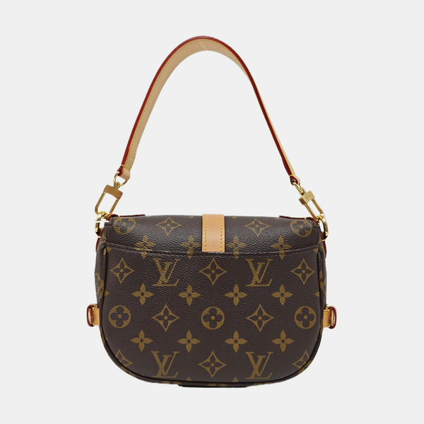 SAUMUR BB Monogram Coated Canvas Brown