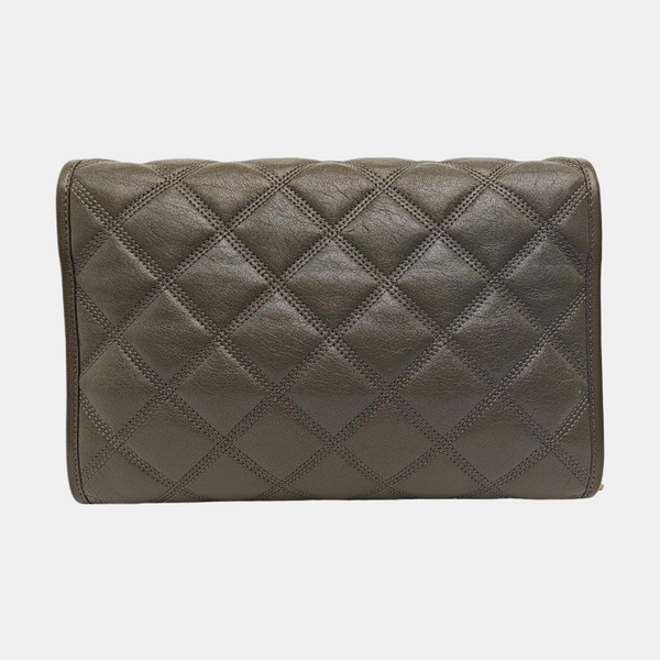 BECKY Quilted Lambskin Green