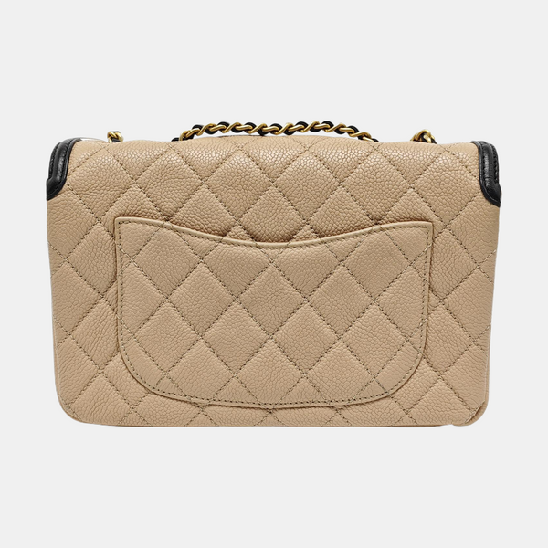 FILIGREE Medium Quilted Grained Calfskin Pink