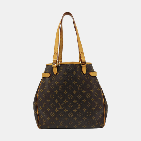 BATIGNOLLES MM Monogram Coated Canvas Brown