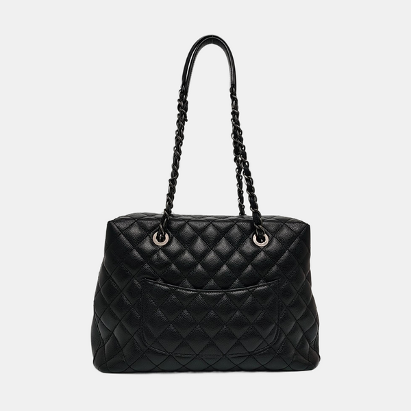 Quilted Calfskin Medium Black