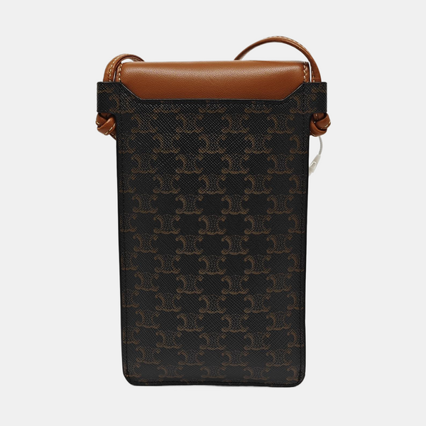 Lona Estampada TRIOMPHE Marrón