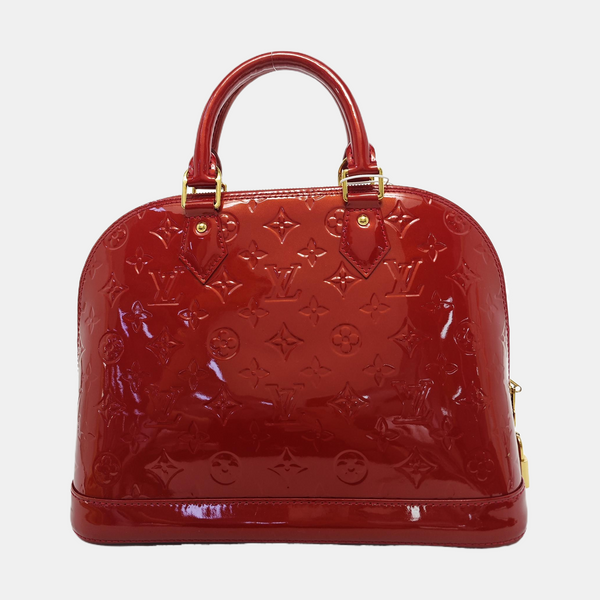 ALMA PM Patent Leather Red