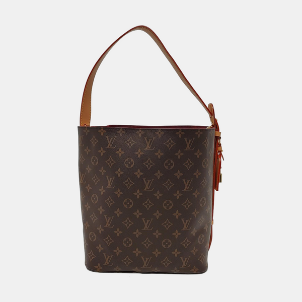 ALL IN GM Monogram Coated Canvas Brown