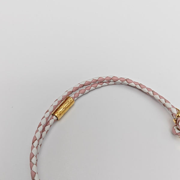 Leather White Bracelet