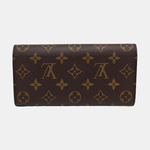 EMILIE Monogram Coated Canvas Brown