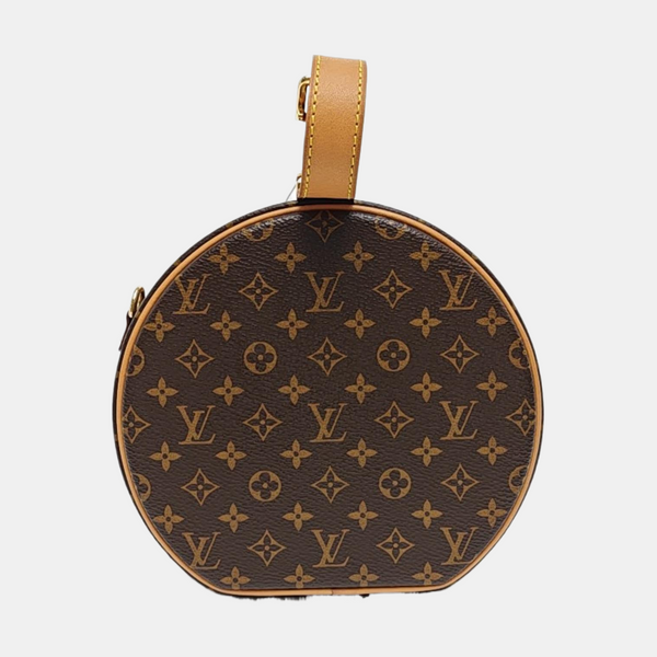 BOITE CHAPEAU PM Monogram Coated Canvas Brown