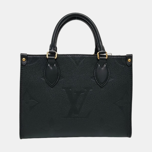 ONTHEGO PM Monogram Calfskin Black