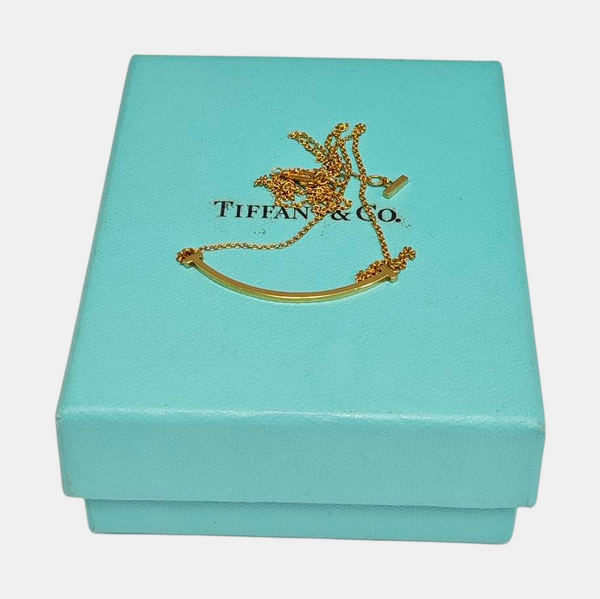 Tiffany T 18k Rose Gold Necklace