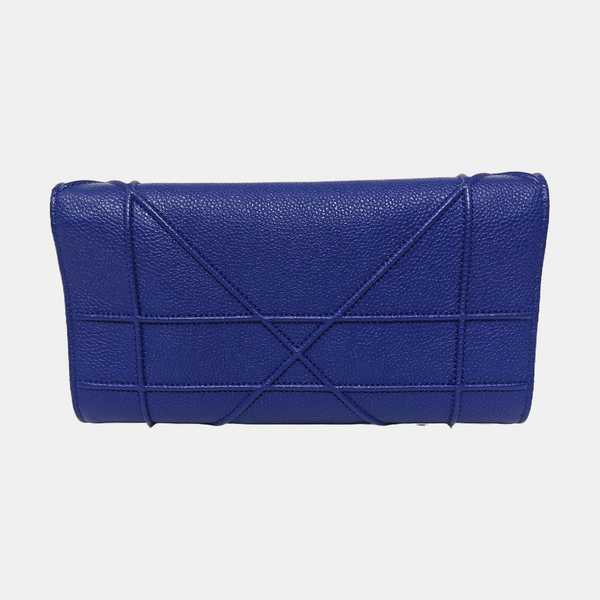 Diorama Small Cannage Calfskin Blue