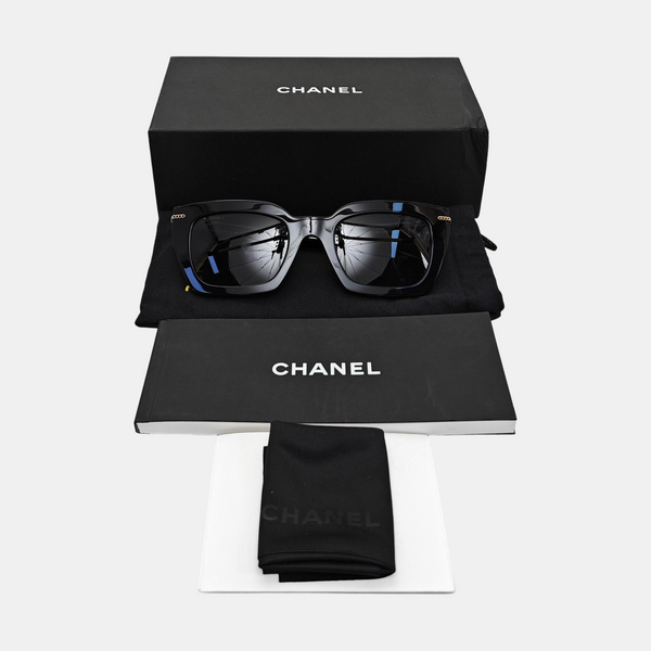 Synthetic Sunglasses Blue