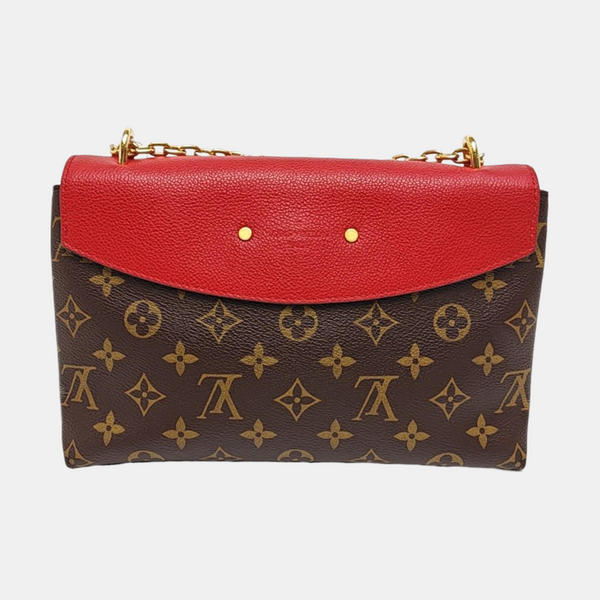 SAINT PLACIDE Monogram Coated Canvas Brown