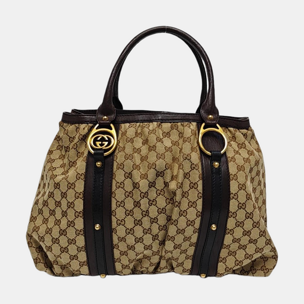 Monogram Canvas Beige