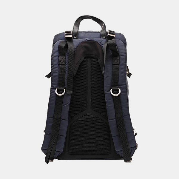 Nylon Backpack Blue