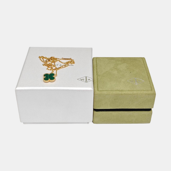 Vintage Alhambra 18k Gold Necklace