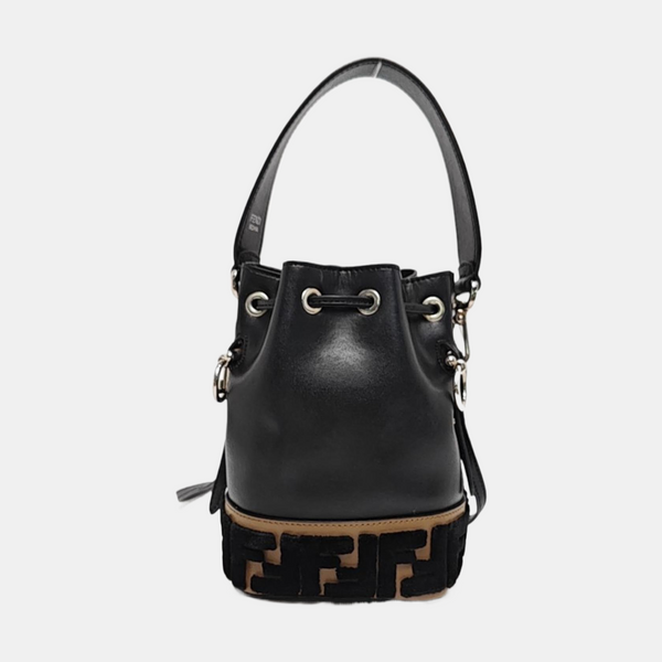 Mon Tresor Mini Calfskin Black