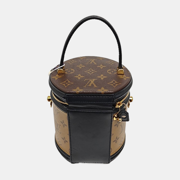 CANNES PM Monogram Coated Canvas Brown