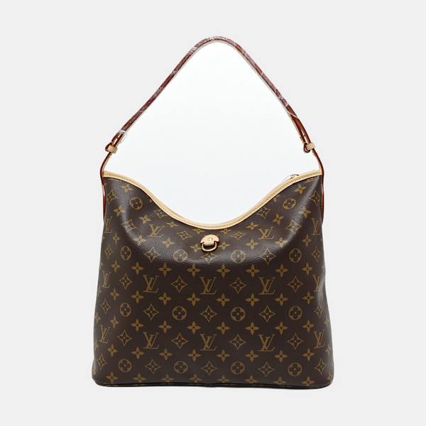 Line Up Monogram Coated Canvas Brown